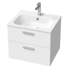 Шафка д/раковини SD 700 CHROME 2, 70x49x50см, білий глянець, ручка хром (X000001773)