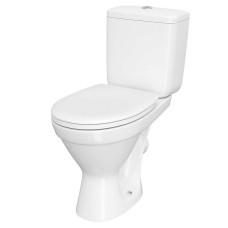 Унітаз-компакт 911(751) CERSANIA ІІ SIMPLE ON 011 гор.злив,3/6,нижн.підв.+сид.DELFI/MODUO дюр. пов п (K119-086)