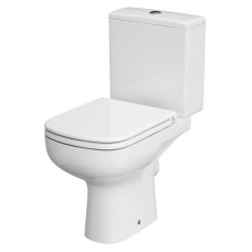Унітаз-компакт 574 COLOUR CLEAN ON 010 гор злив,3/5,бічн підв+сид дюр пов пад (K103-027)
