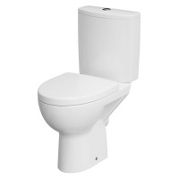 Cersanit Унітаз-компакт 518 PARVA NEW CLEAN ON 011 гор злив,3/6,нижн підв+сид дюр пов пад (K27-071)