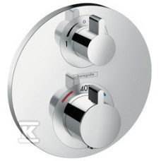 Термостат Hansgrohe Ecostat S із запірним/перемикаючим вентилем (15758000)