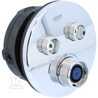 Термостат для ванни скрытого монтажа Grohe Grohtherm SmartControl, наружна частина, хром (29119000)