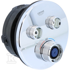 Термостат для ванни скрытого монтажа Grohe Grohtherm SmartControl, наружна частина, хром (29119000)