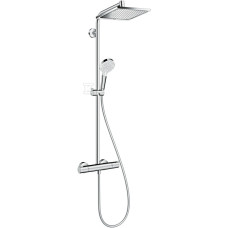 Crometta E 240 1jet Showerpipe Душова система EcoSmart 9 л / хв, хром, HANSGROHE (27281000)