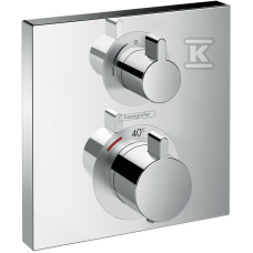 Термостат для ванни Hansgrohe Ecostat Square на 2 споживача (15714000)