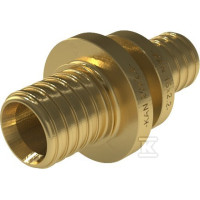 З'єднувач двосторонній редукційний латунний UltraLine - 25/20 KAN-therm (2509046009)
