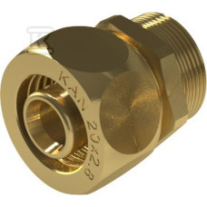 Соединитель латунный свинчиваемый с НР UltraLine - 20 G1/2