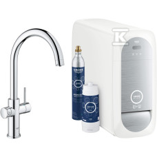 Змішувач для мийки Grohe Blue Home з функцією очищення води  (31455001)