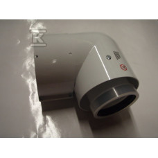 Vaillant Відвід  концентричної труби 87° 80/125  РР  (конд.) (303210)