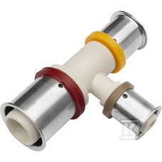 Тройник редукционный PPSU Press c пресс-кольцом 32x25x32 KAN-therm (1009260035)