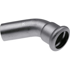 Inox відвід ніпельний 45° press 15 мм KAN-therm (1609068073)