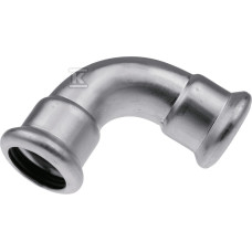Inox відвід 90° press 15 мм KAN-therm (1609068150)
