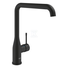 30505KF0 Essence New Смеситель для кухни, L излив, черный матовый Grohe (30505KF0)