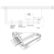 Рециркуляційний насос sanbasic ii 40-70 f250 Pedrollo (979524617)