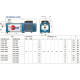 Насос Pedrollo fcr 130/5 багатоступінчастий 43FCR0303E