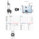 Насос Pedrollo bc 75/35 фекальний KSF04TXP12A1