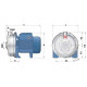 Насос Pedrollo cpm 150-st6 моноблочний відцентровий 44CP200I16A1