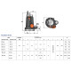 Насос Pedrollo dcm 30 дренажний 48SHT9803A1