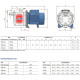 Насос Pedrollo jcrm 2c самовсмоктуючий до 9м 43PJ10I4A1