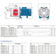 Насос Pedrollo plurijetm 4/100 самовсмоктуючий до 9м 43PJBI25058A1