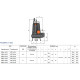 Насос Pedrollo vxcm 10/45 фекальний 48SGD9813A1