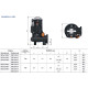 Насос Pedrollo vxc 40/65-f фекальний 48SGM970EA