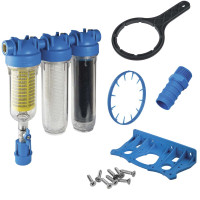 Atlas Filtri Фільтр HYDRA RAINMASTER TRIO Ø1/2″ (латунь) + картриджи RAH, FA, LA 45°C 8 bar KIT (RA6095214)