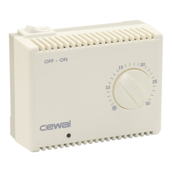 Электромеханический комнатный термостат RT 60 5÷30°C 10A(2,5A)250V Cewal S.p.A. (91935060)