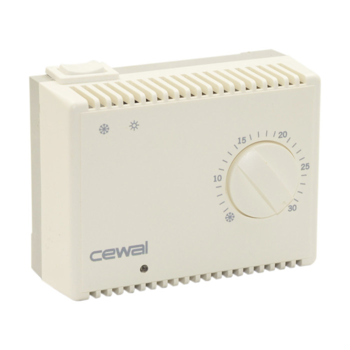 Электромеханический комнатный термостат RT 40 5÷30°C 10A(2,5A)250V Cewal S.p.A. (91935040)