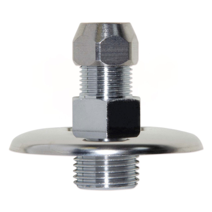 (G02562) Перехідник хром з віддзеркалювачем Ø10 х 1/2″З VA Albertoni srl (413)