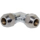 (G02524) Коліно хром Ø10 VA Albertoni srl (420)