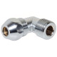 (G02533) Колено хром Ø10 х 1/2″ из нержавеющей стали Albertoni srl (421)