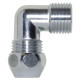 (G02533) Колено хром Ø10 х 1/2″ из нержавеющей стали Albertoni srl (421)