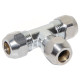 (G02540) Тройник хром Ø10 VA Albertoni srl (423)