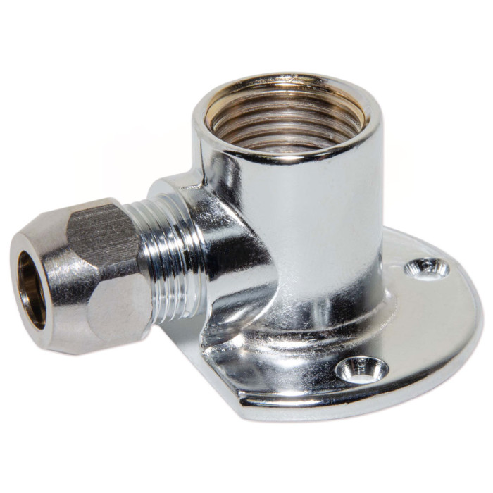 (G02545) Коліно настінне для сантехприладів Ø10 х 1/2″ В VA Albertoni srl (425/1)