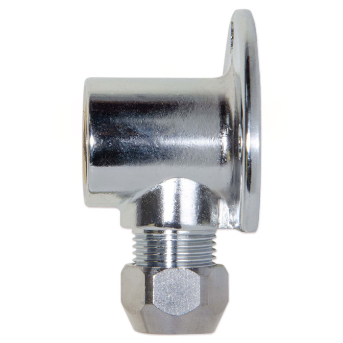 (G02545) Коліно настінне для сантехприладів Ø10 х 1/2″ В VA Albertoni srl (425/1)
