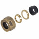 Гайка для мідної труби Ø15 мм x 3/4″ EK BRUSH BRONZE Carlo Poletti Srl (A33109MEK)