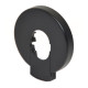 Накладка декоративна розбірна (пластик) Ø45 x 15 мм BLACK MATTE Carlo Poletti Srl (A56955EFS9005O)