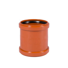 Муфта подвійна Dn 110 Ostendorf KG (PVC) (220510)