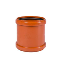 Муфта подвійна Dn 160 Ostendorf KG (PVC) (222510)