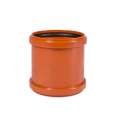 Муфта подвійна Dn 160 Ostendorf KG (PVC) (222510)