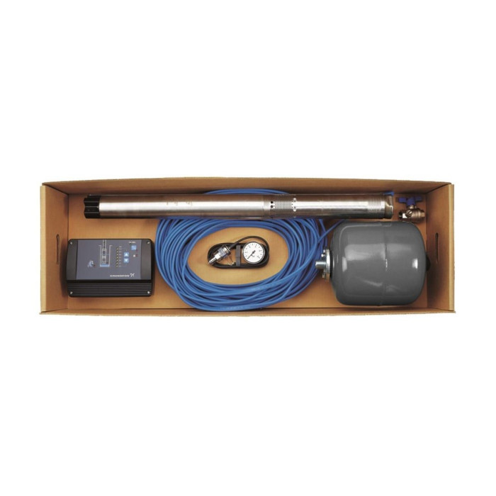Насос для свердловини Grundfos SQE 3-105 комплект + 80 м (96524508)