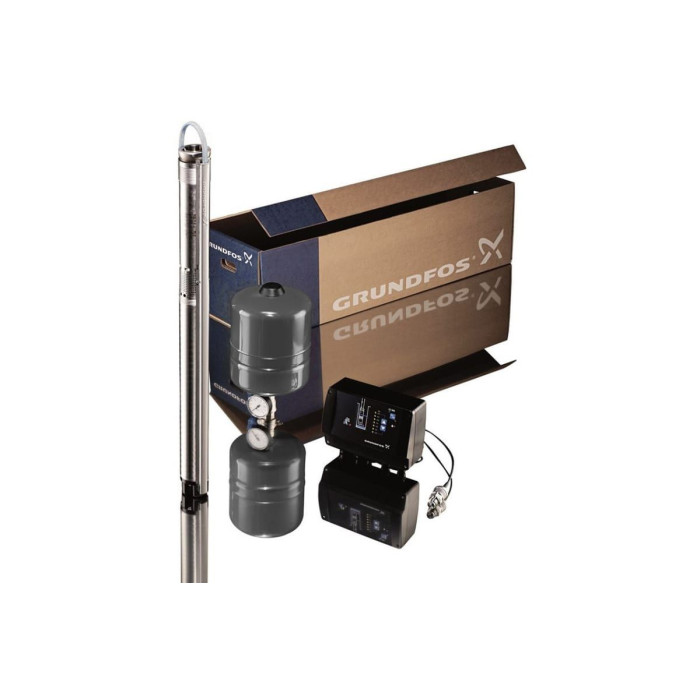 Насос для свердловини Grundfos SQE 3-105 комплект + 80 м (96524508)