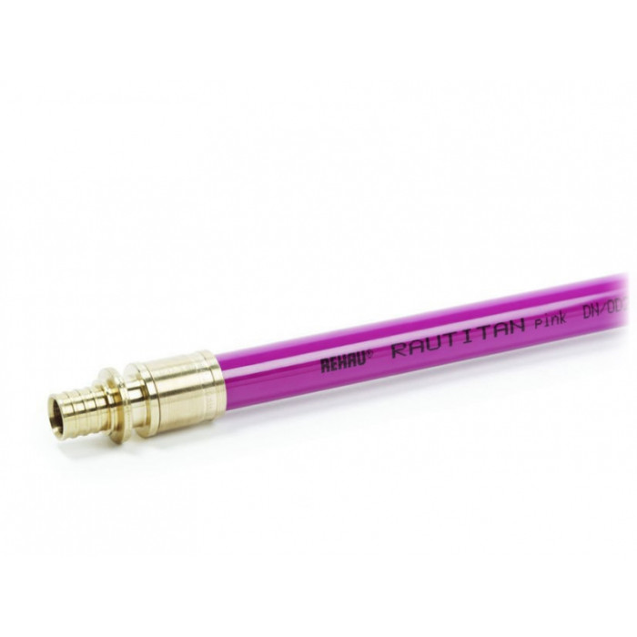 Труба RAUTITAN pink 40х5,5 мм, відрізки 6 м (136082006)