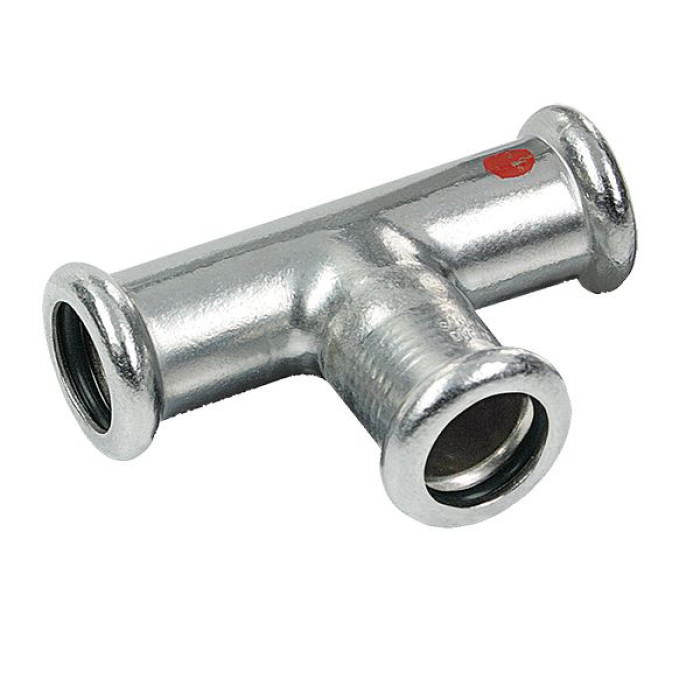 Трійник редукційний 42х28х42 мм SANHA-Therm (24130422842)