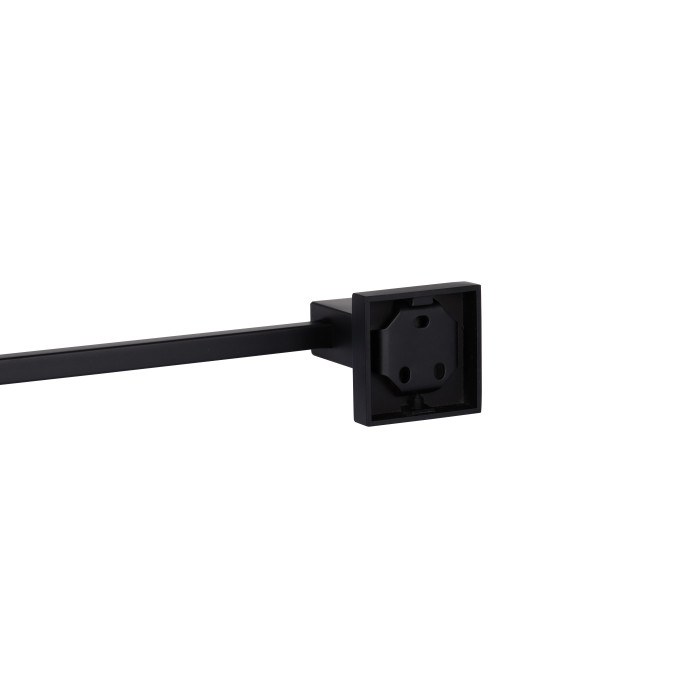 Держатель для полотенец Qtap Crow 590 мм QTDRZAK7201103B Черный (Držák)
