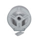 Держатель для туалетной бумаги Qtap Pohodli 270 мм QTDP112WP White (Держатель)