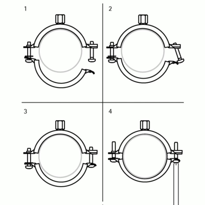 Хомут Walraven Bifix® G2 M8/10 BUP1000 D 125-130 мм 31085130