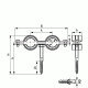 Подвійний хомут Walraven BIS Cobra з epdm з дюбелем, d 25-29 мм 0802129