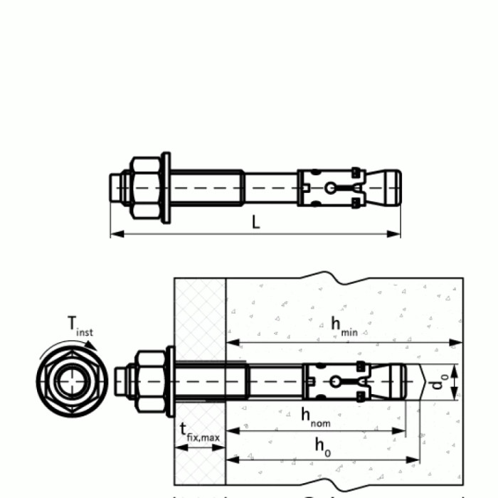 Клиновий анкер Walraven WTB7 115 мм 609837082